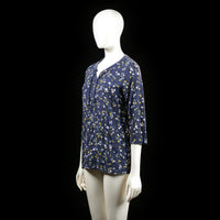 Cecil - tunic - Navy, White - (Storlek: M)