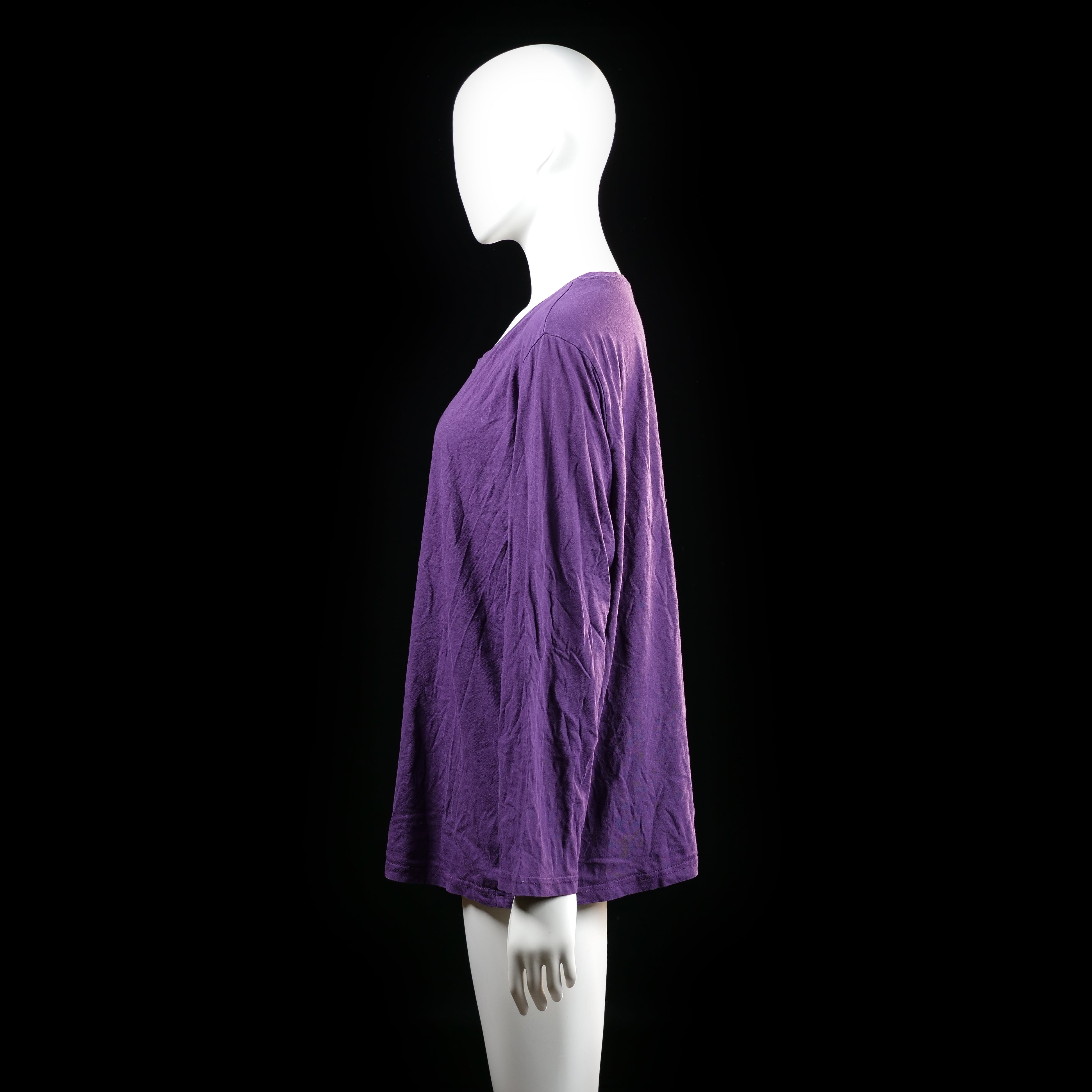 Bonprix - t-shirt - Purple - (Storlek: 52, 54)