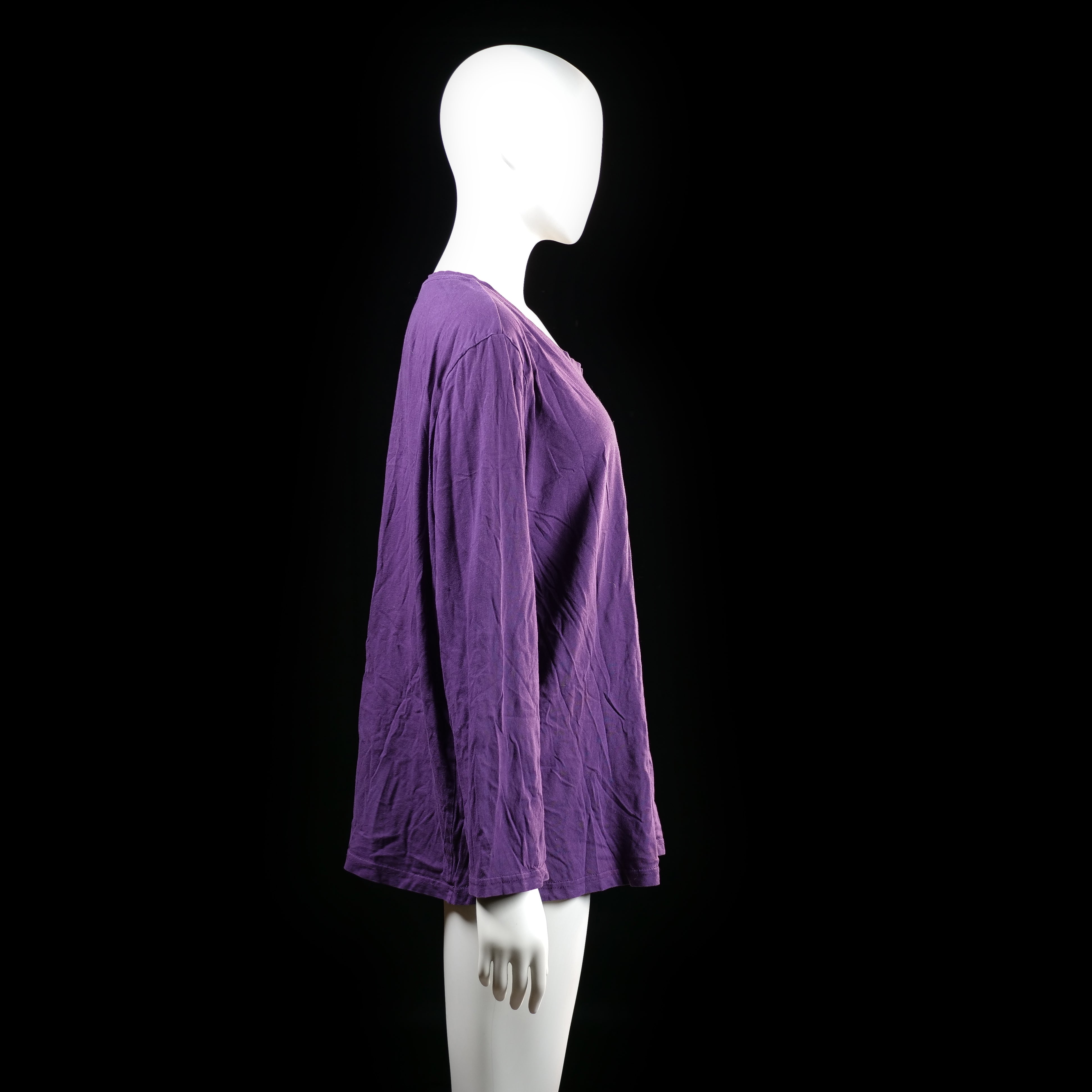 Bonprix - t-shirt - Purple - (Storlek: 52, 54)
