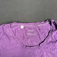 Bonprix - t-shirt - Purple - (Storlek: 52, 54)