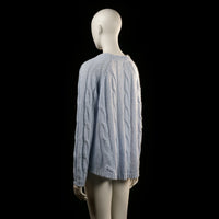 Lindex - sweater - Light Blue - (Storlek: M)