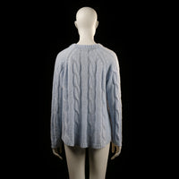 Lindex - sweater - Light Blue - (Storlek: M)
