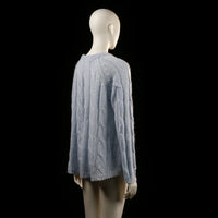 Lindex - sweater - Light Blue - (Storlek: M)