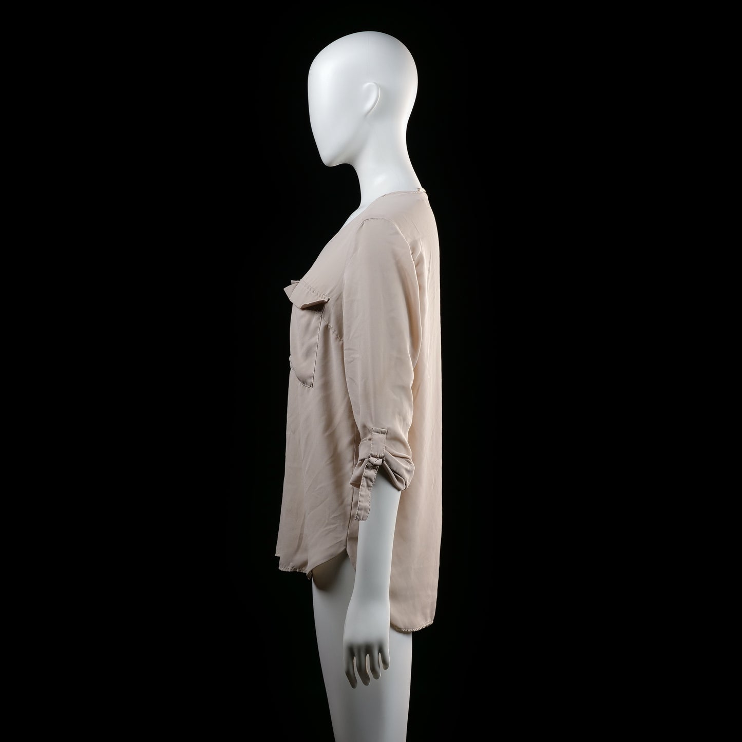 Atmosphere - blouse - Beige - (Storlek: 42)