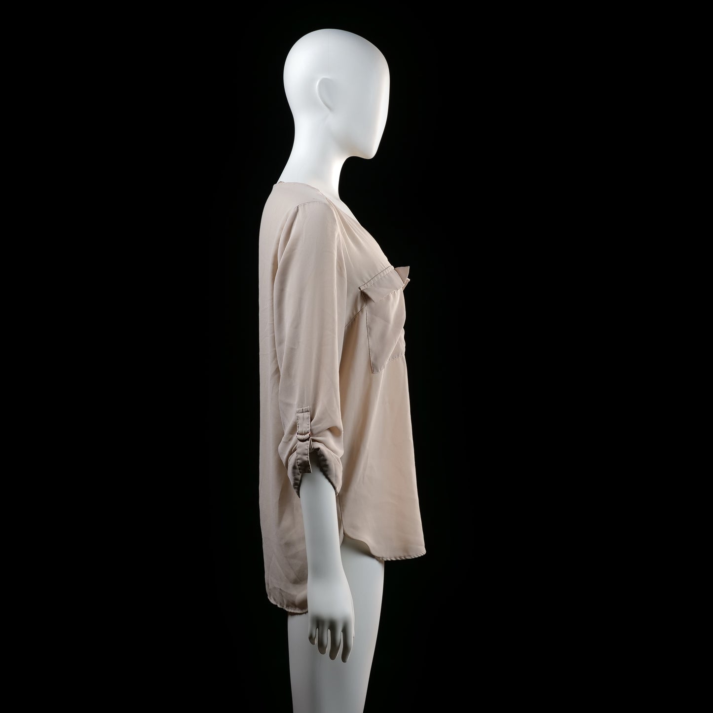 Atmosphere - blouse - Beige - (Storlek: 42)