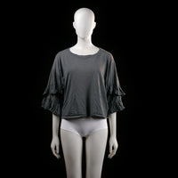 Cubus - blouse - Dark Gray - (Storlek: L)