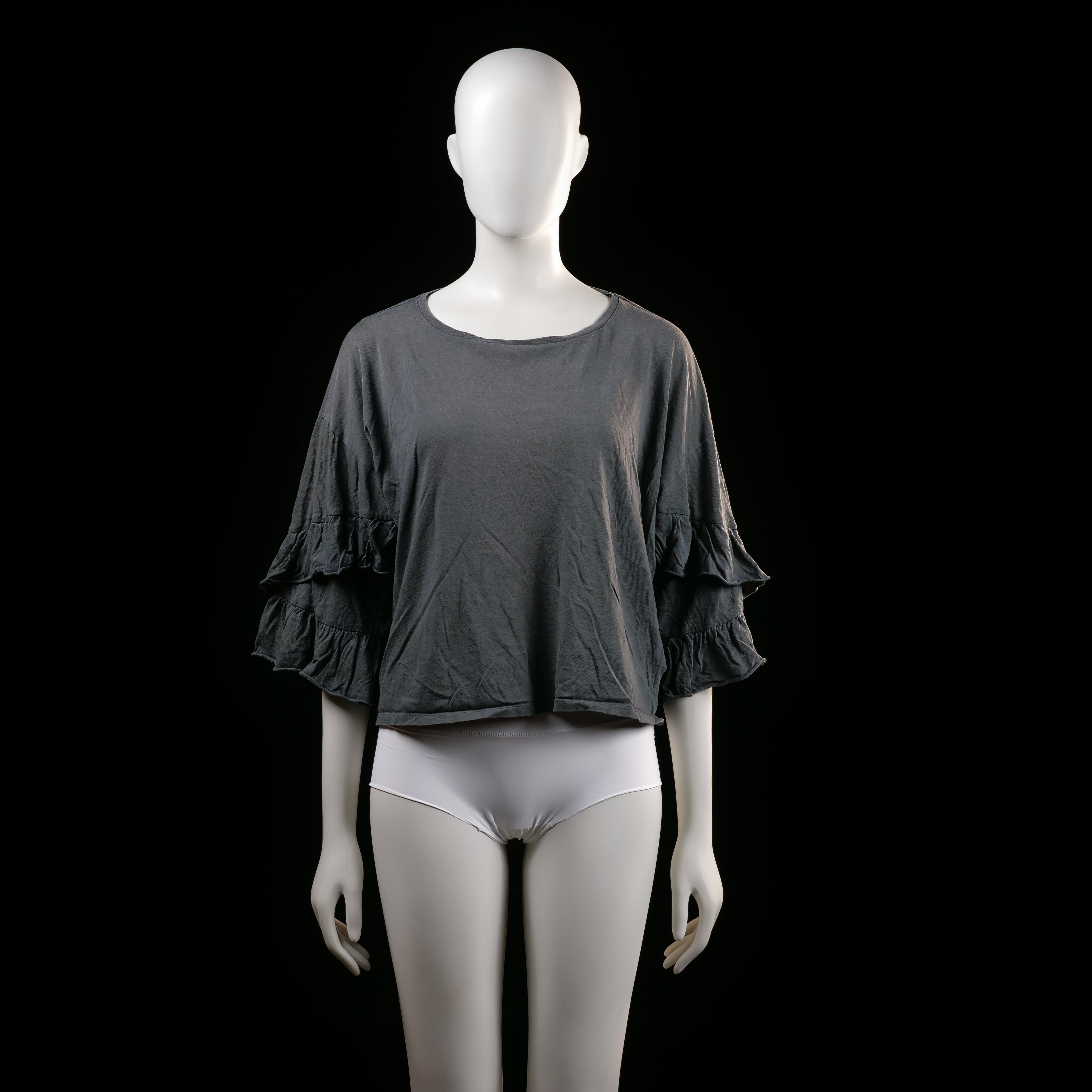 Cubus - blouse - Dark Gray - (Storlek: L)