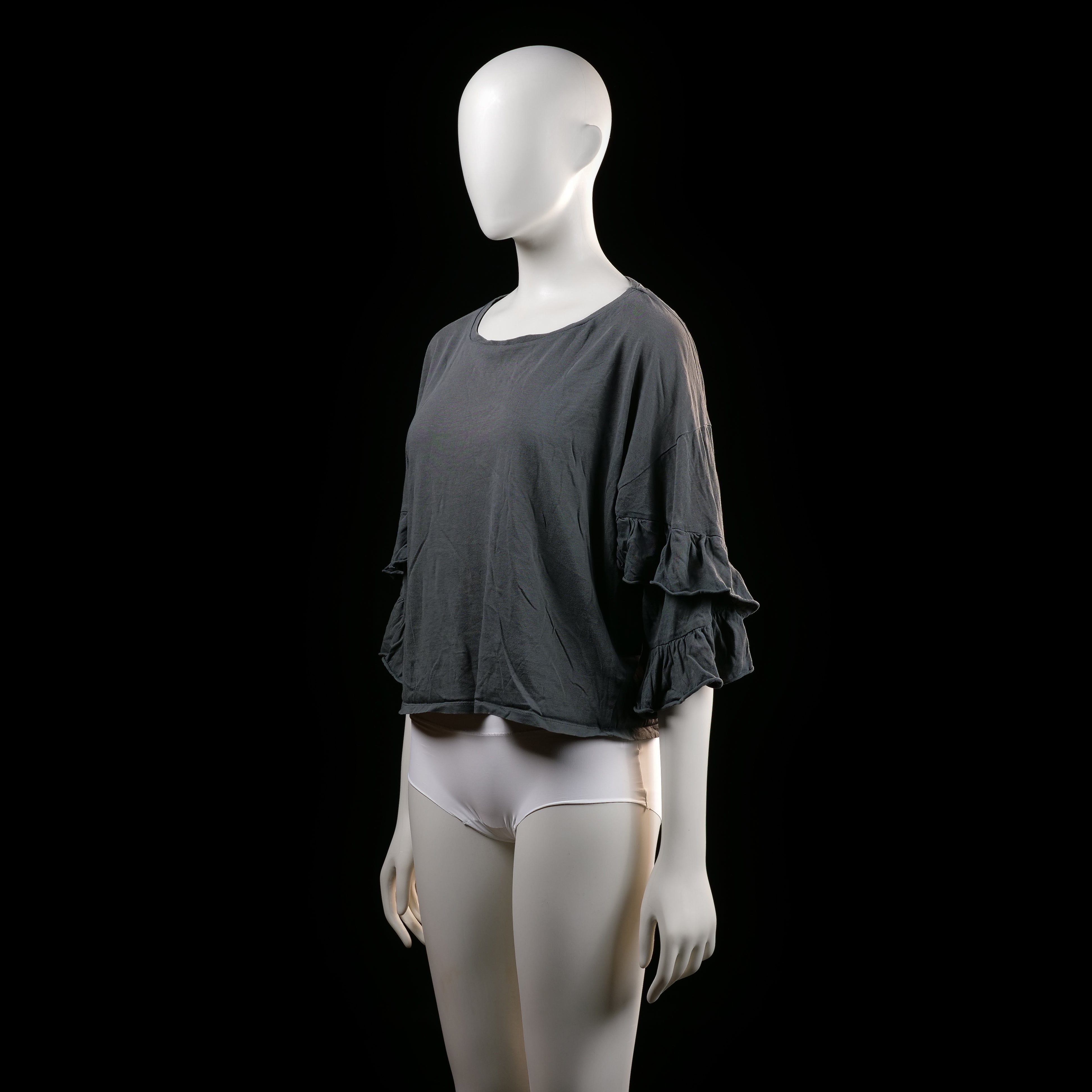 Cubus - blouse - Dark Gray - (Storlek: L)