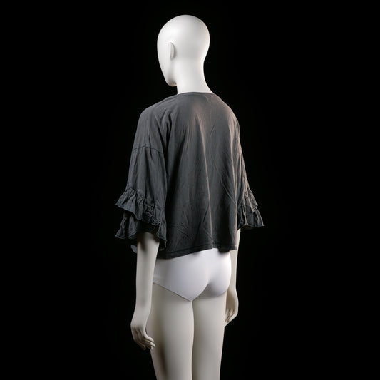 Cubus - blouse - Dark Gray - (Storlek: L)