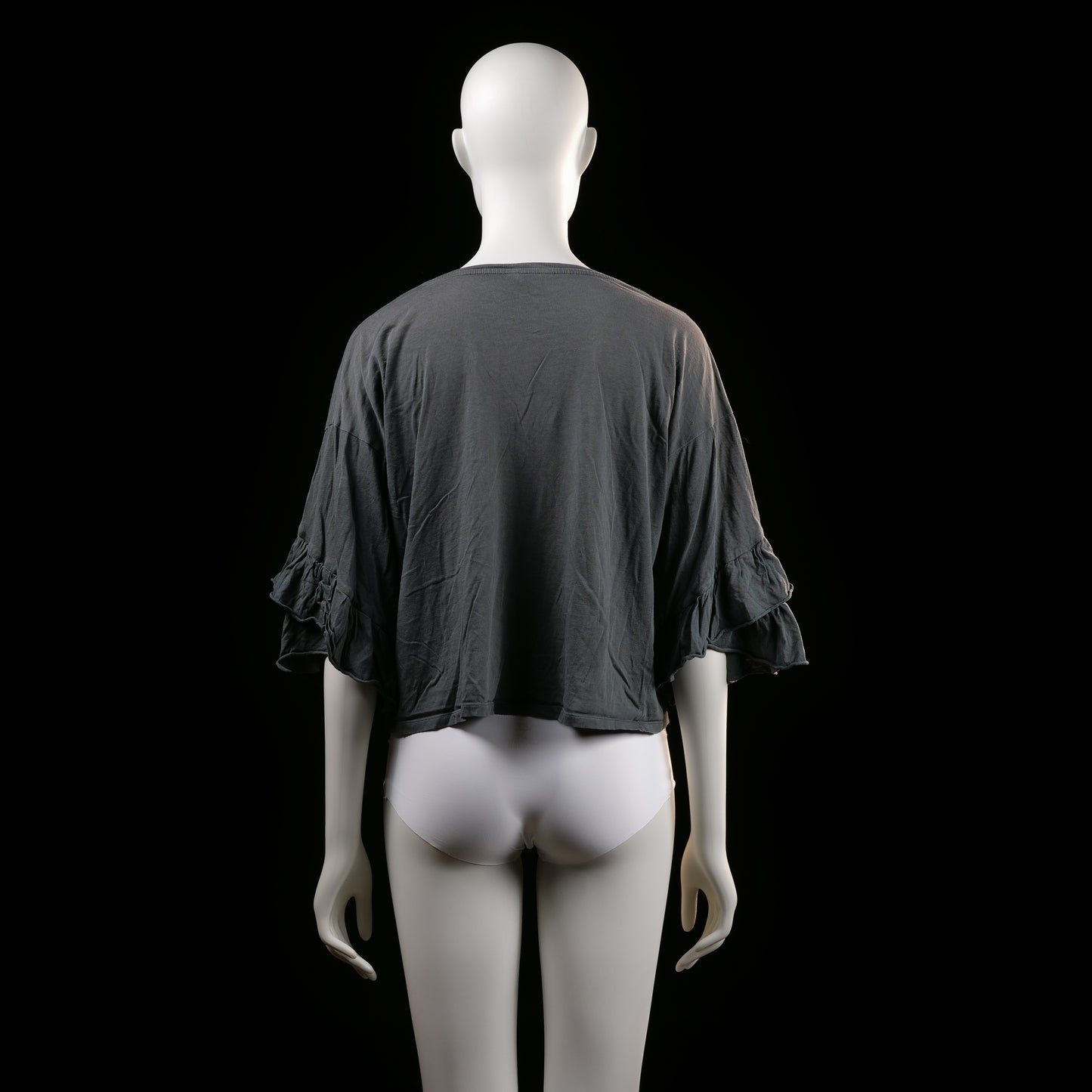Cubus - blouse - Dark Gray - (Storlek: L)