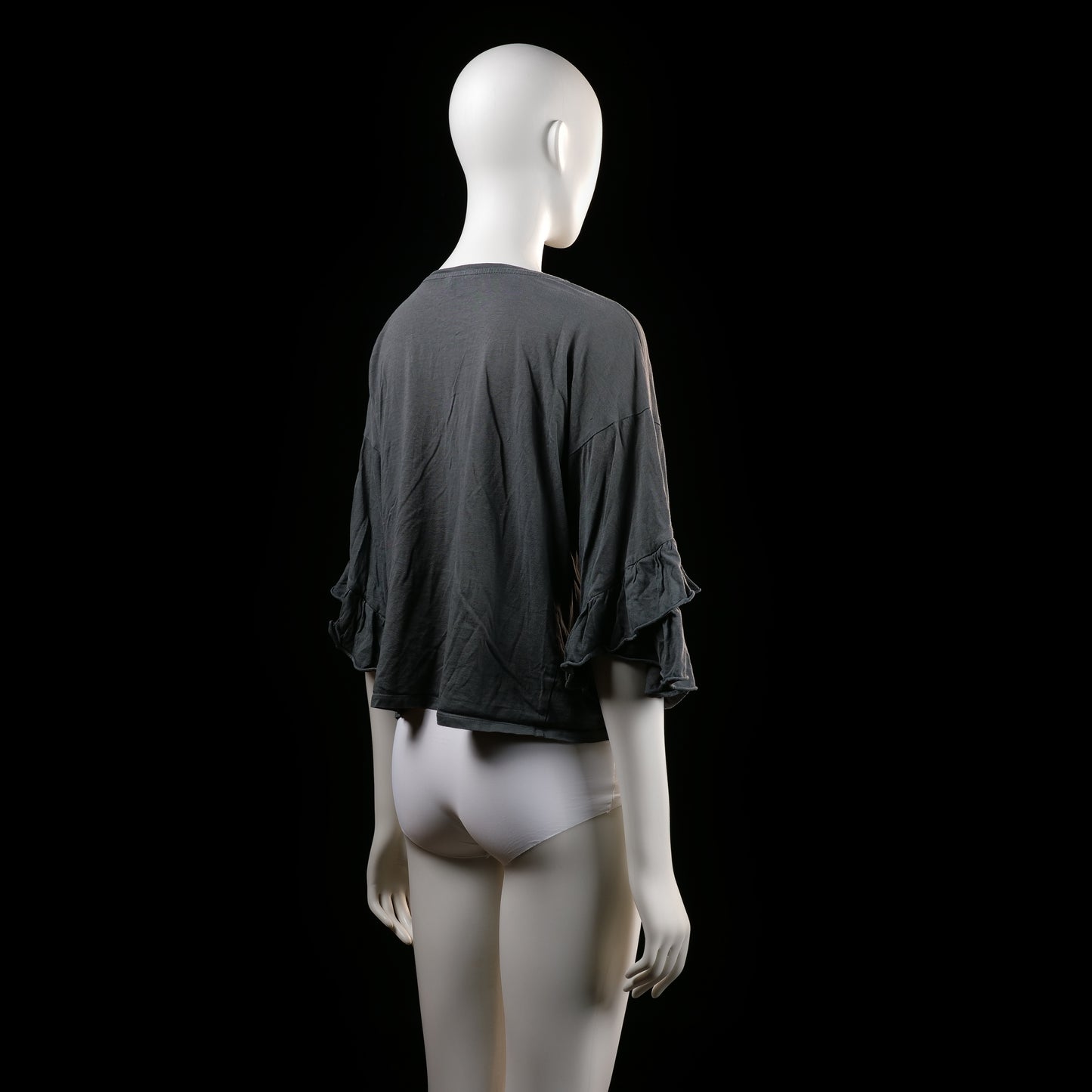 Cubus - blouse - Dark Gray - (Storlek: L)