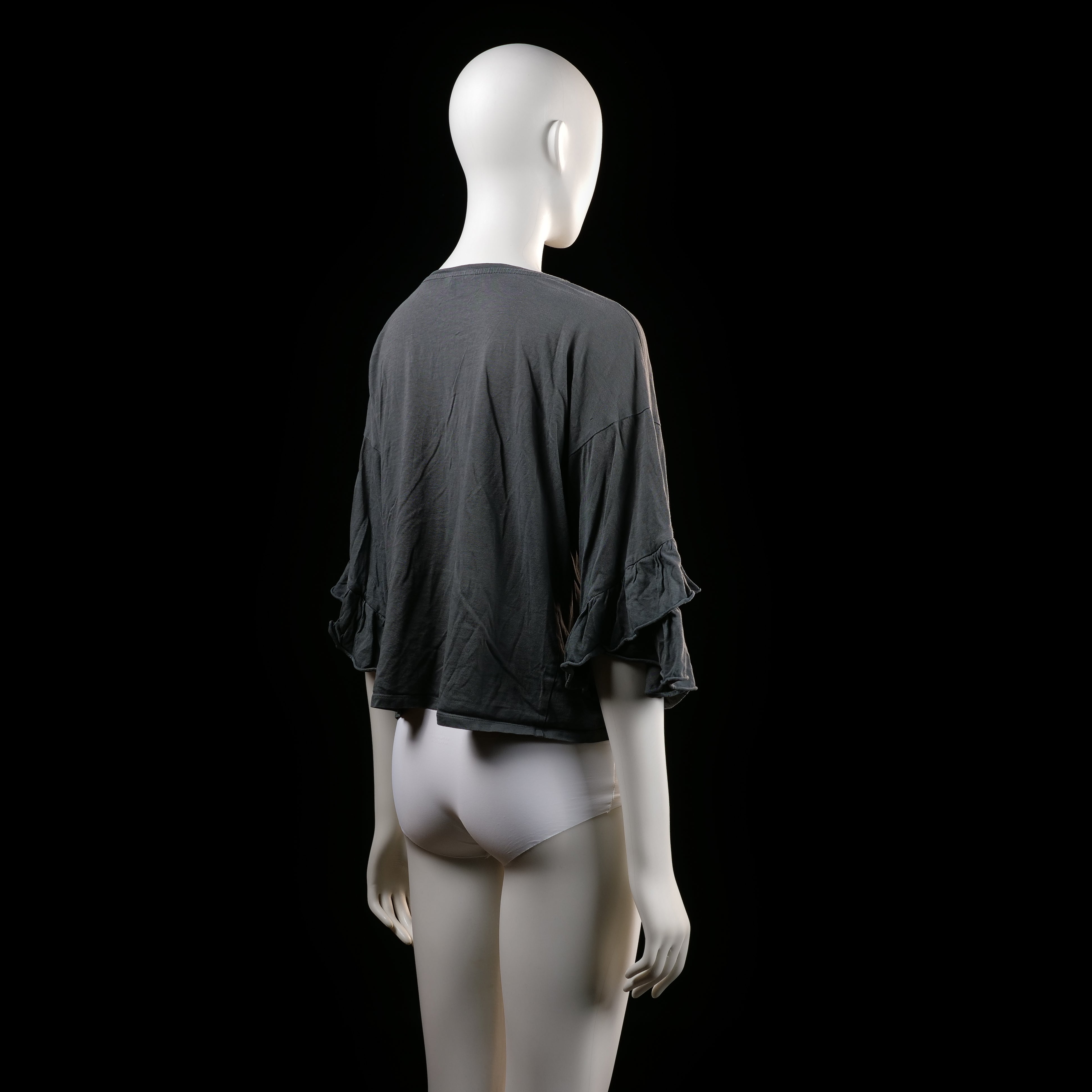 Cubus - blouse - Dark Gray - (Storlek: L)
