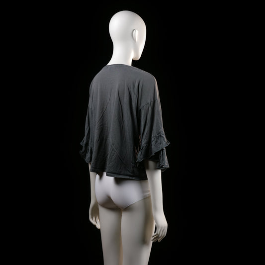 Cubus - blouse - Dark Gray - (Storlek: L)