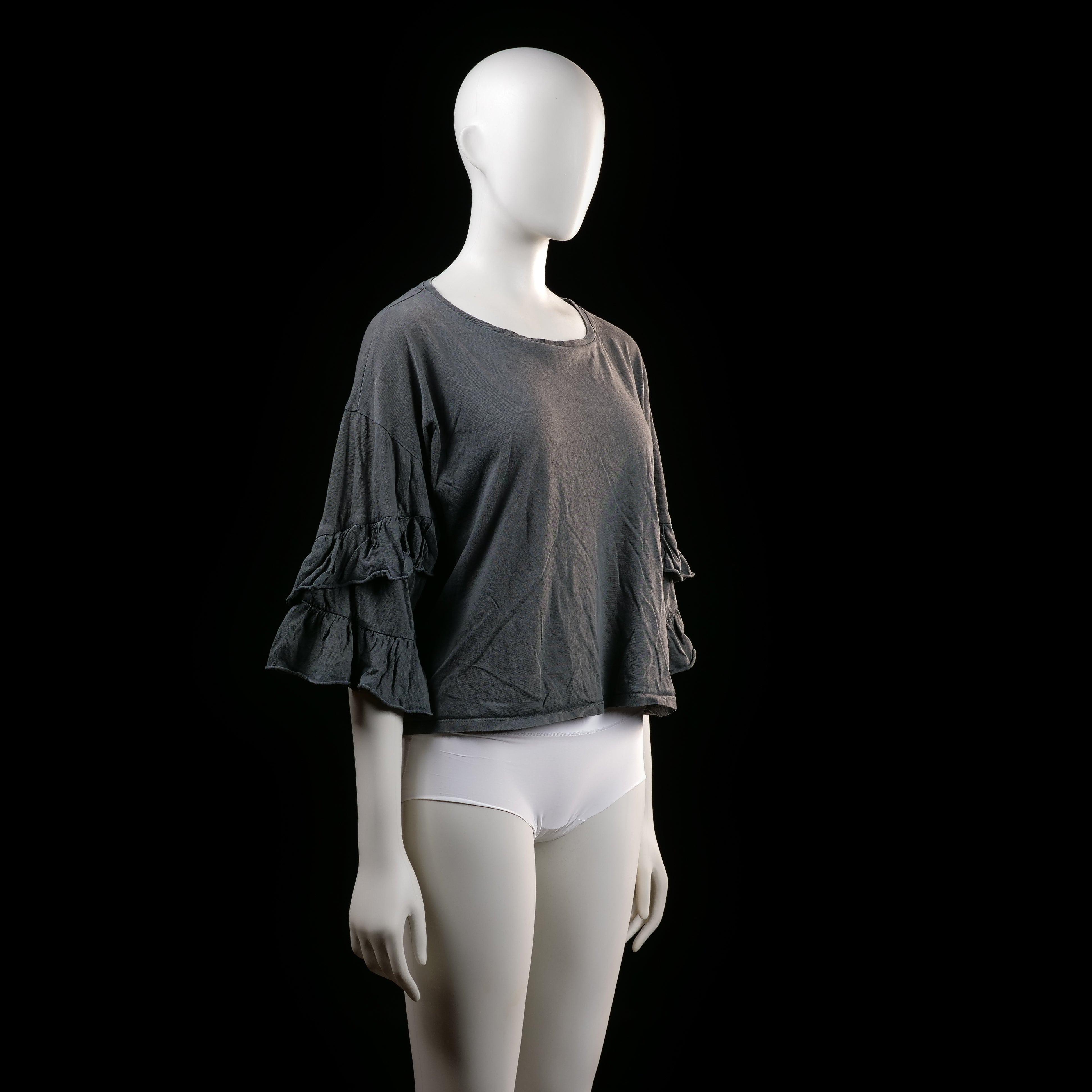 Cubus - blouse - Dark Gray - (Storlek: L)