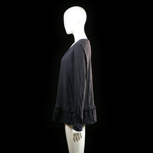 Dobber - blouse - Black - (Storlek: M)