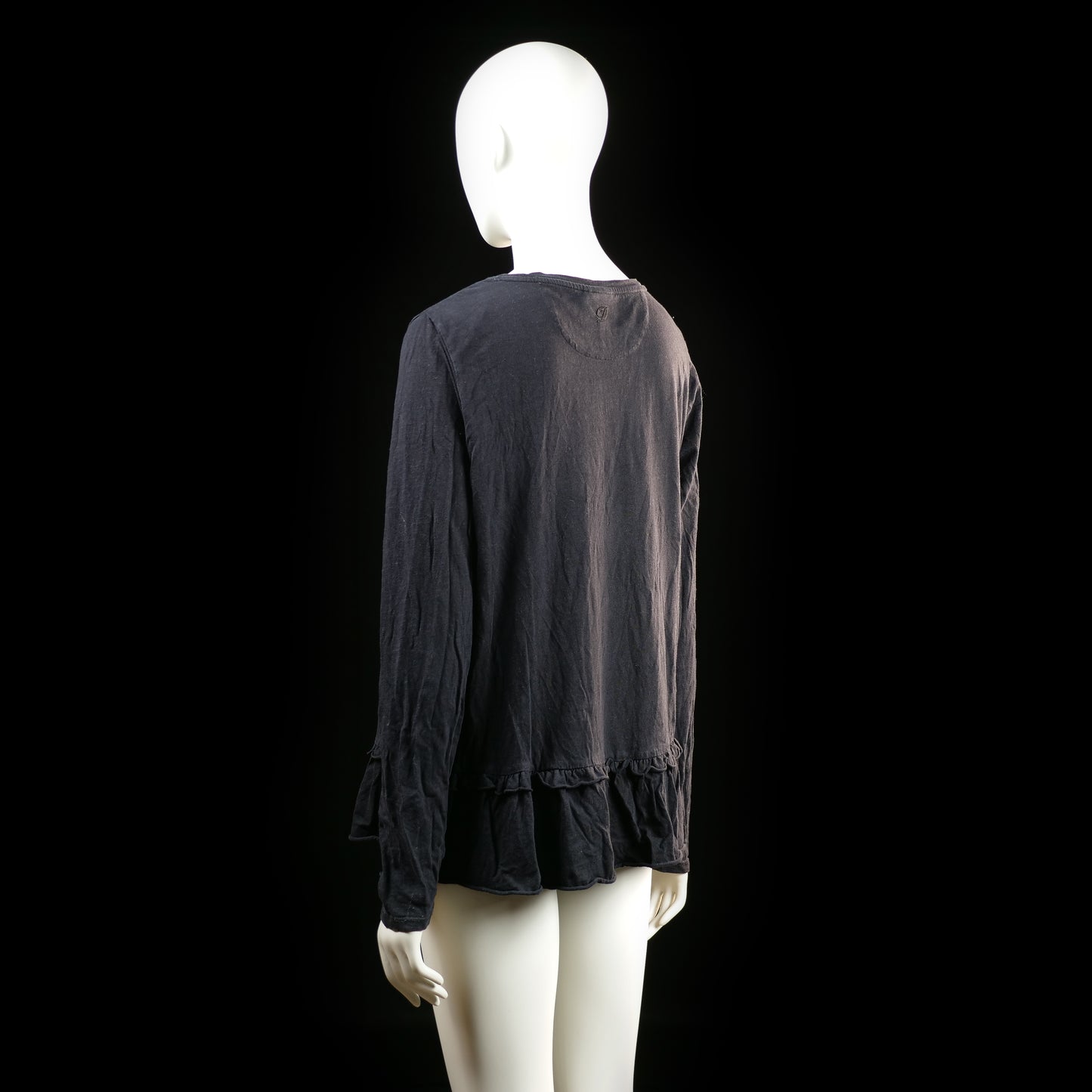 Dobber - blouse - Black - (Storlek: M)