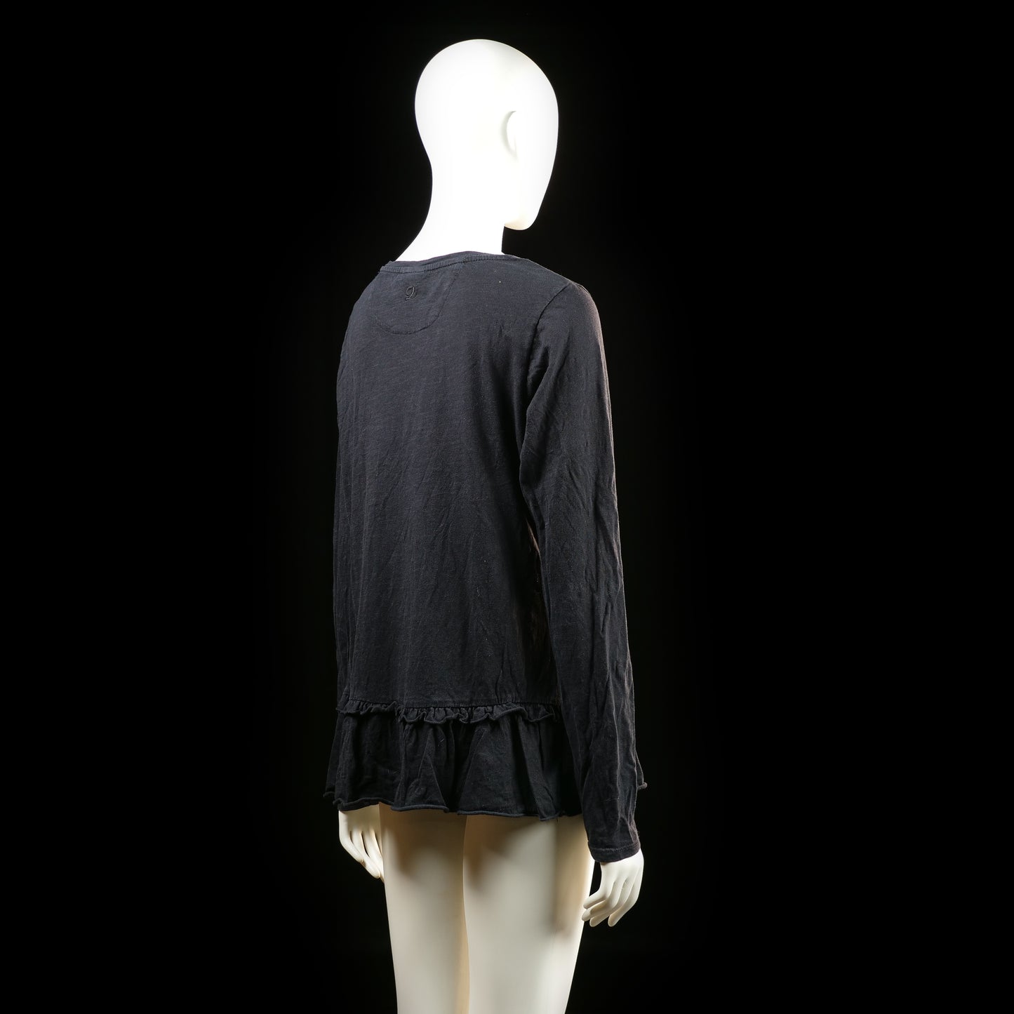 Dobber - blouse - Black - (Storlek: M)