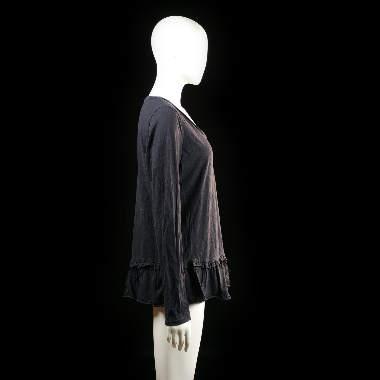 Dobber - blouse - Black - (Storlek: M)