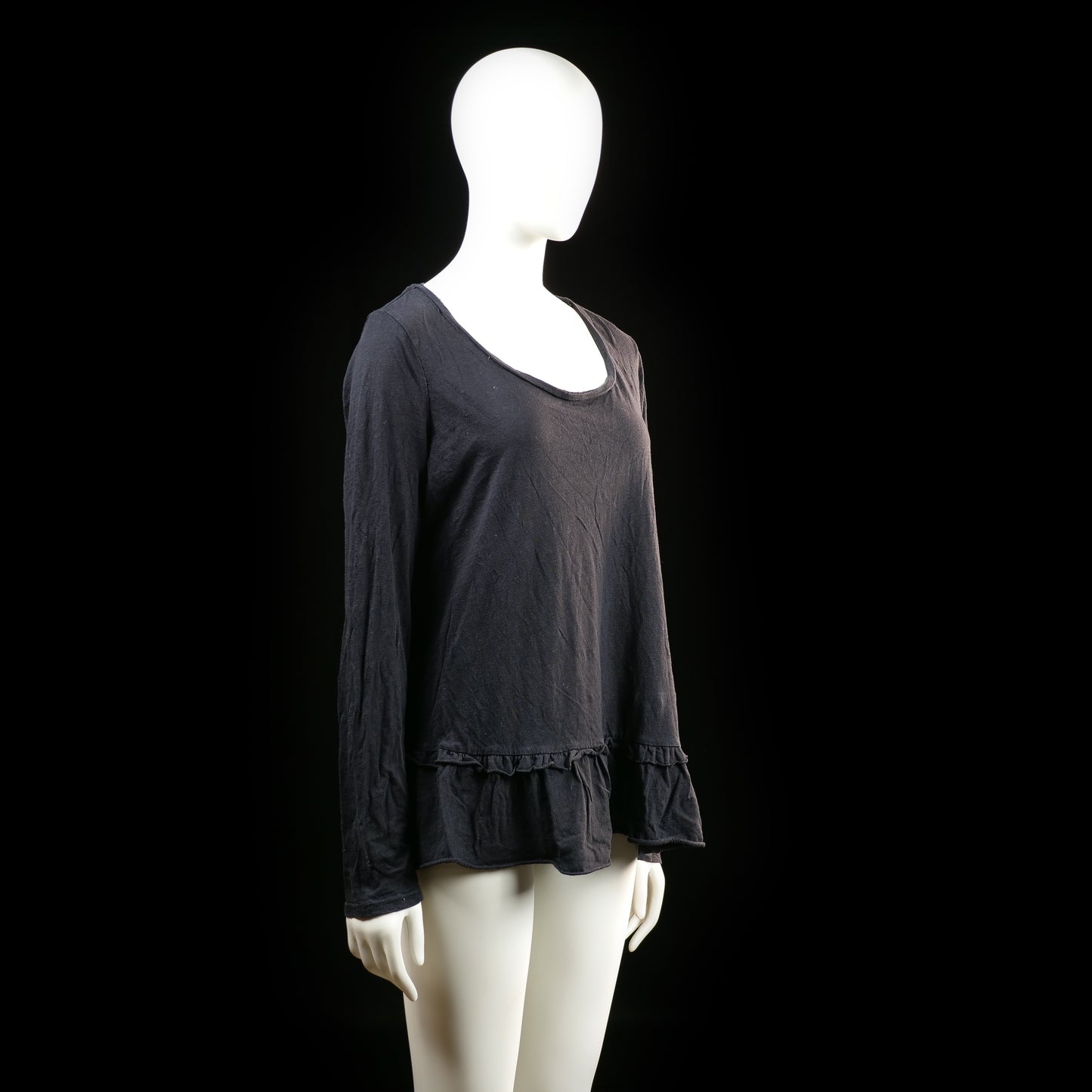 Dobber - blouse - Black - (Storlek: M)