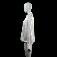 H&M - bodysuit - Ivory - (Storlek: L)