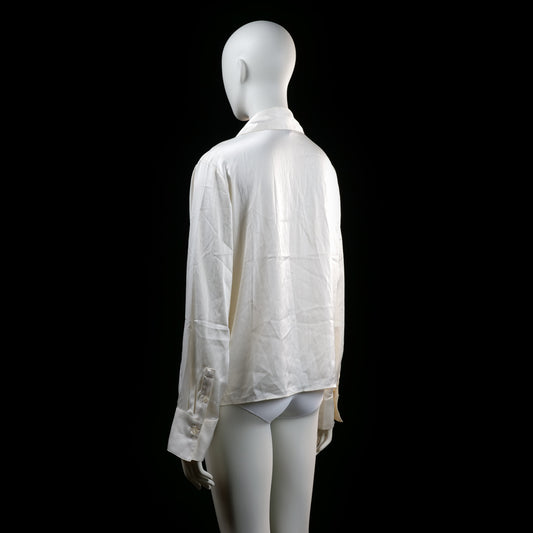 H&M - bodysuit - Ivory - (Storlek: L)