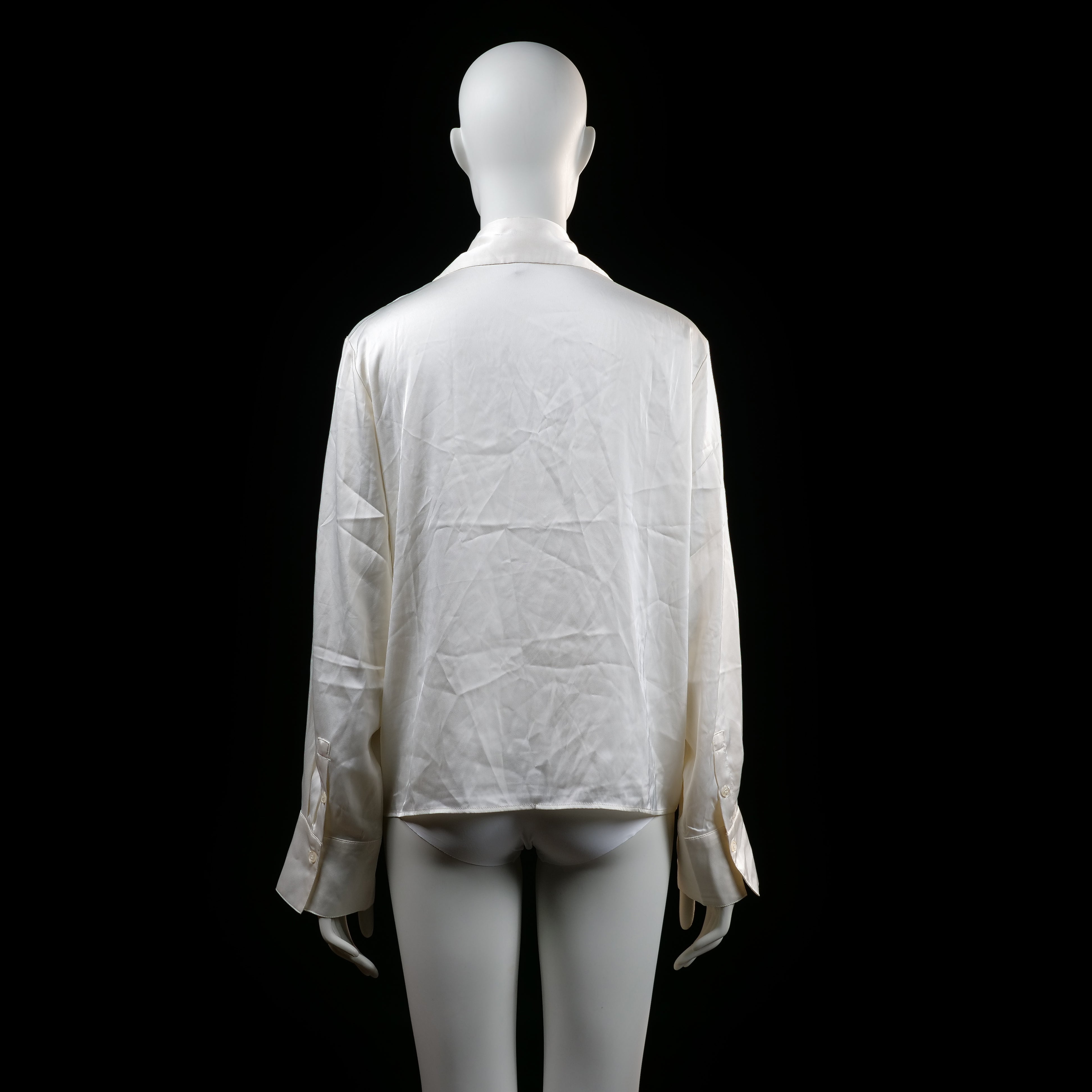 H&M - bodysuit - Ivory - (Storlek: L)