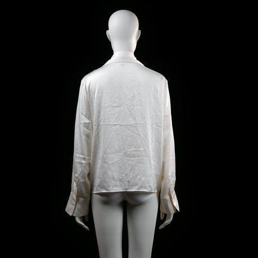 H&M - bodysuit - Ivory - (Storlek: L)