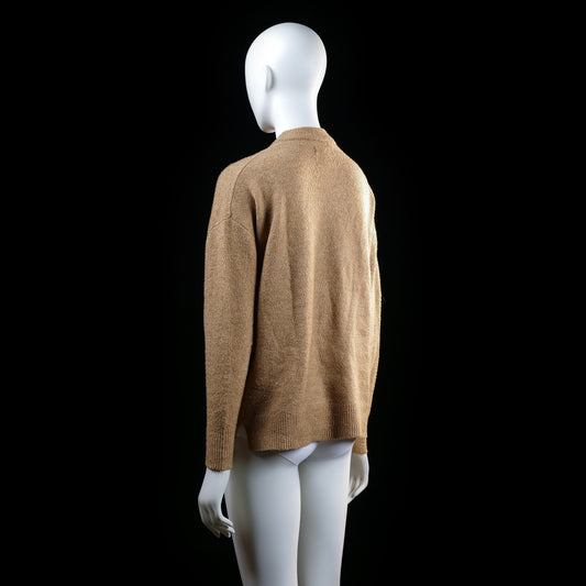 Amisu - sweater - Camel - (Storlek: S)