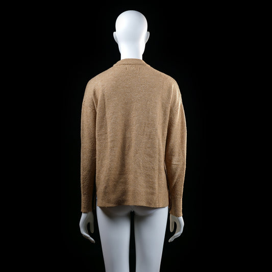 Amisu - sweater - Camel - (Storlek: S)