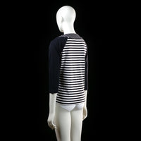 t-shirt - Black, White - (Storlek: L)