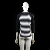 t-shirt - Black, White - (Storlek: L)