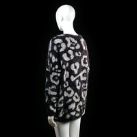 Ms Mode - sweater - Black, Ivory - (Storlek: XL)