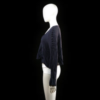 Zara - blouse - Navy - (Storlek: M)