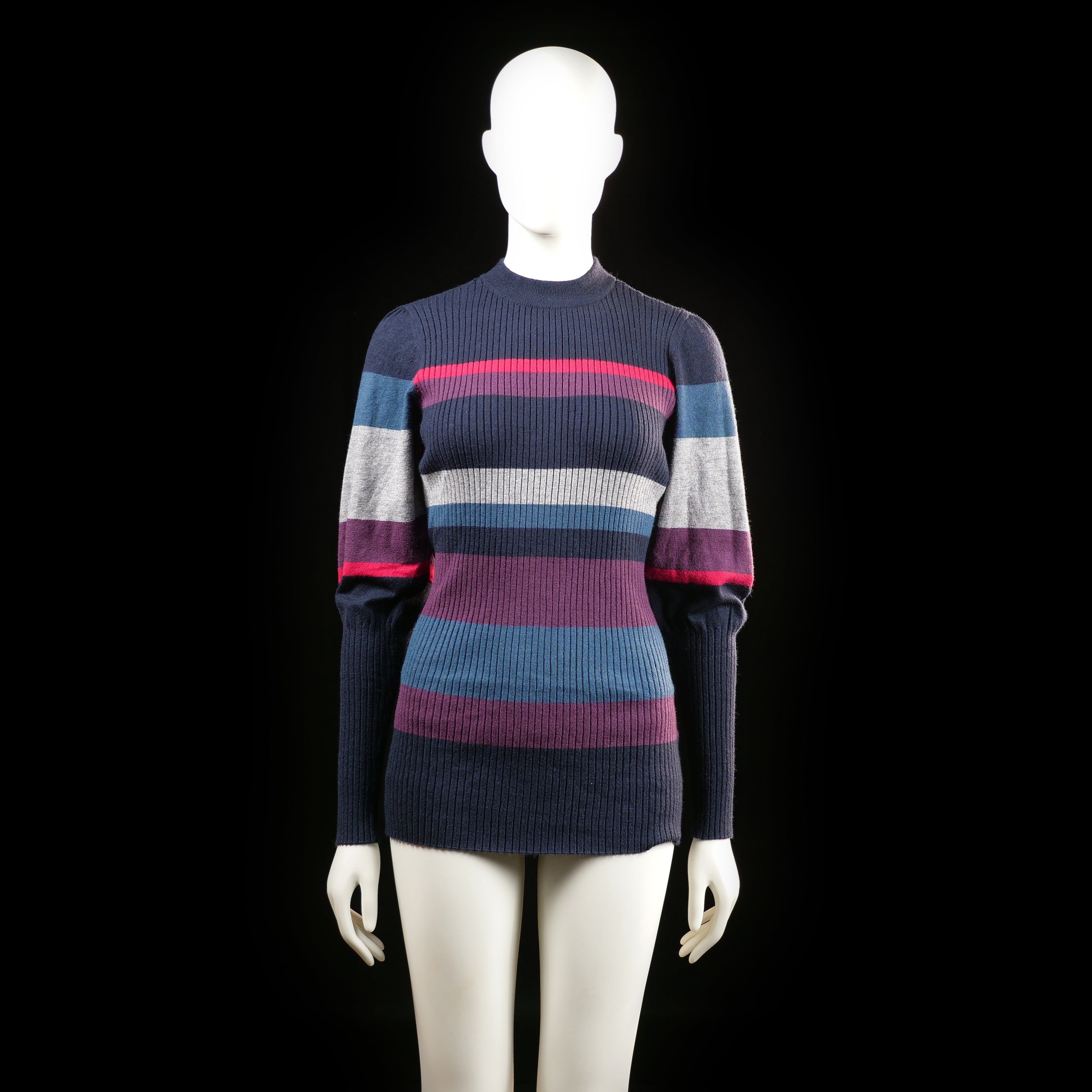 Nopples - sweater - MULTICOLORED - (Storlek: L) - (NEW)