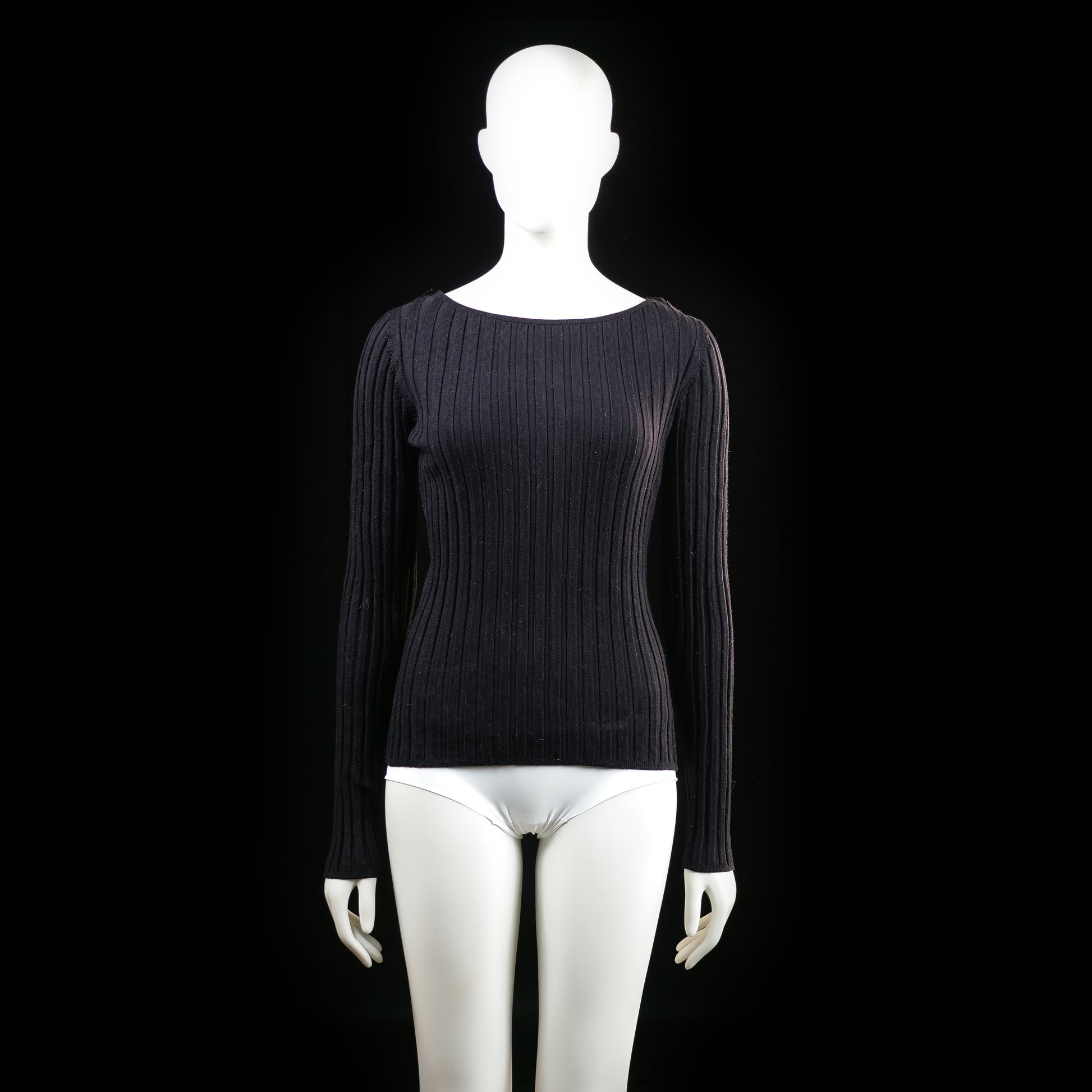 H&M - sweater - Black - (Storlek: S)