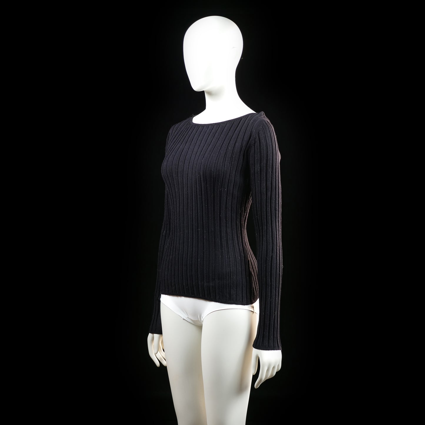 H&M - sweater - Black - (Storlek: S)