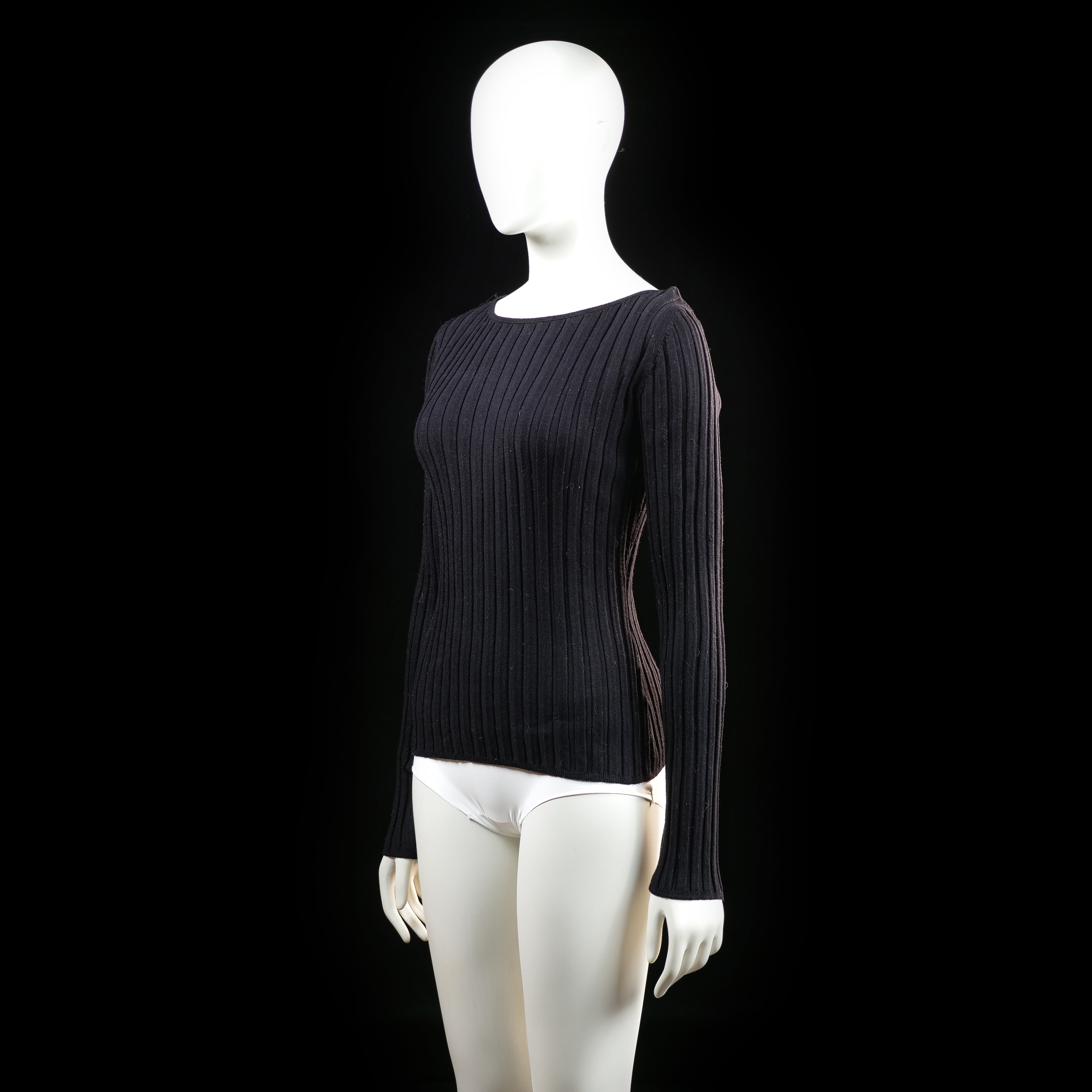 H&M - sweater - Black - (Storlek: S)
