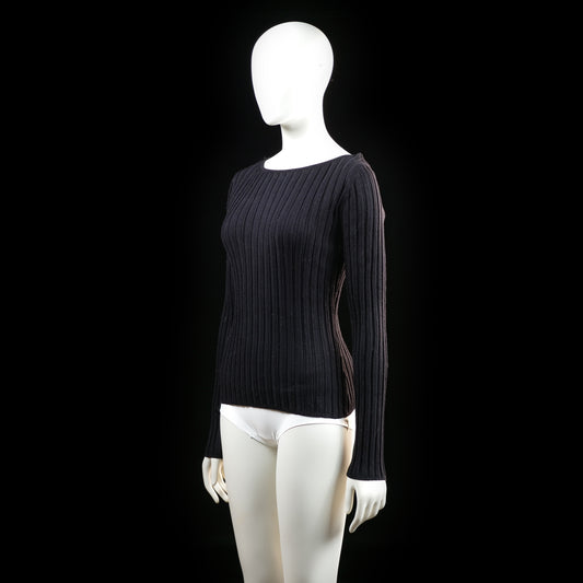 H&M - sweater - Black - (Storlek: S)