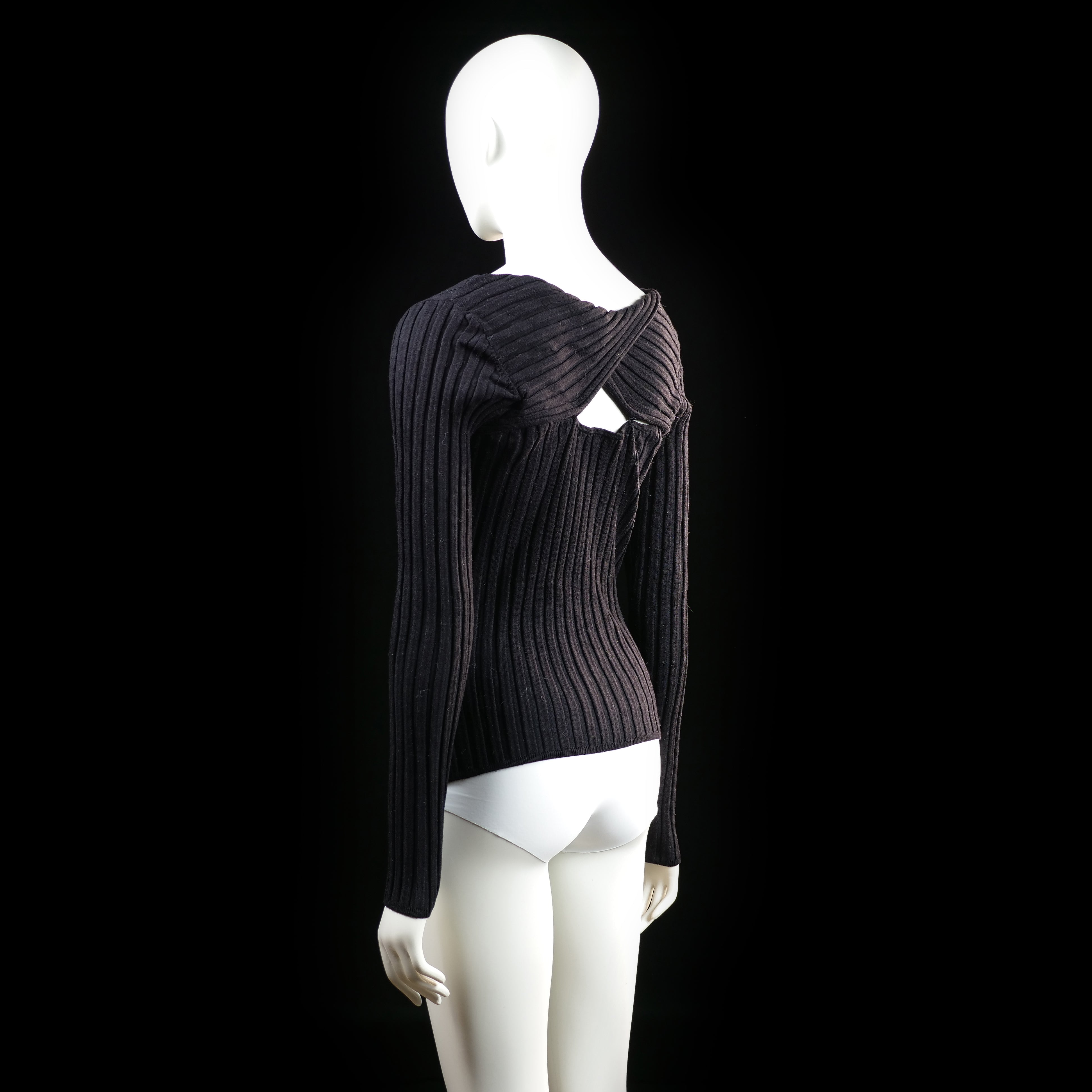 H&M - sweater - Black - (Storlek: S)