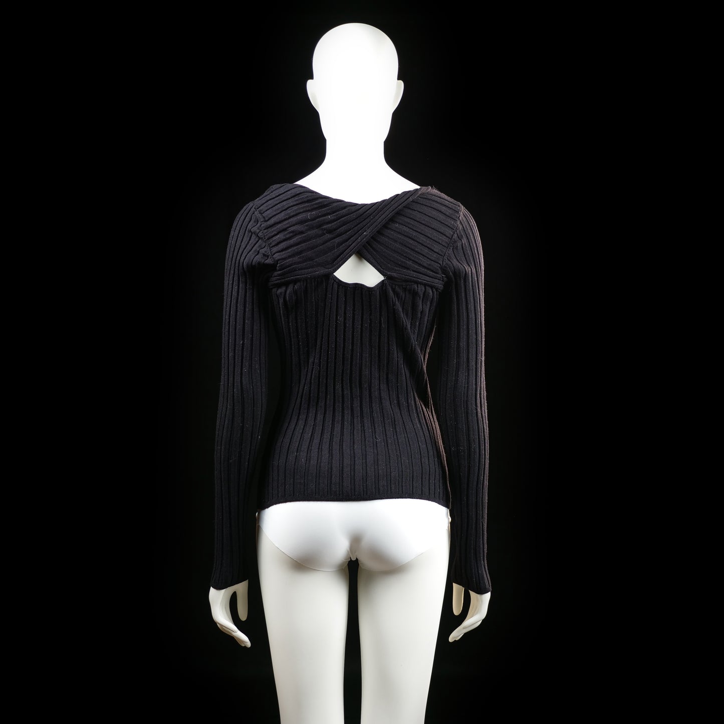 H&M - sweater - Black - (Storlek: S)