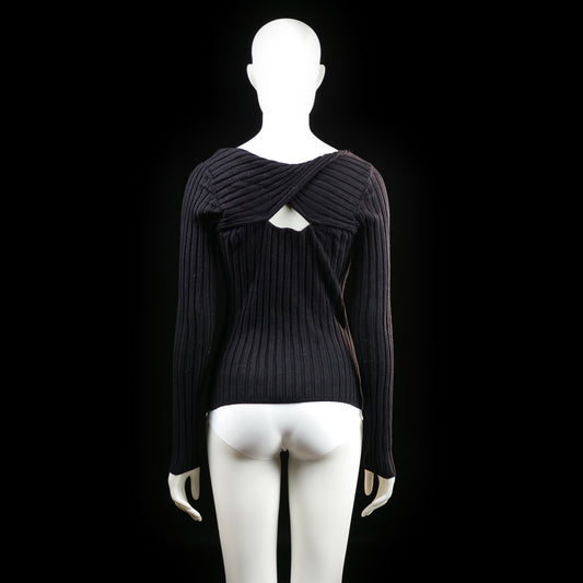 H&M - sweater - Black - (Storlek: S)