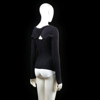 H&M - sweater - Black - (Storlek: S)