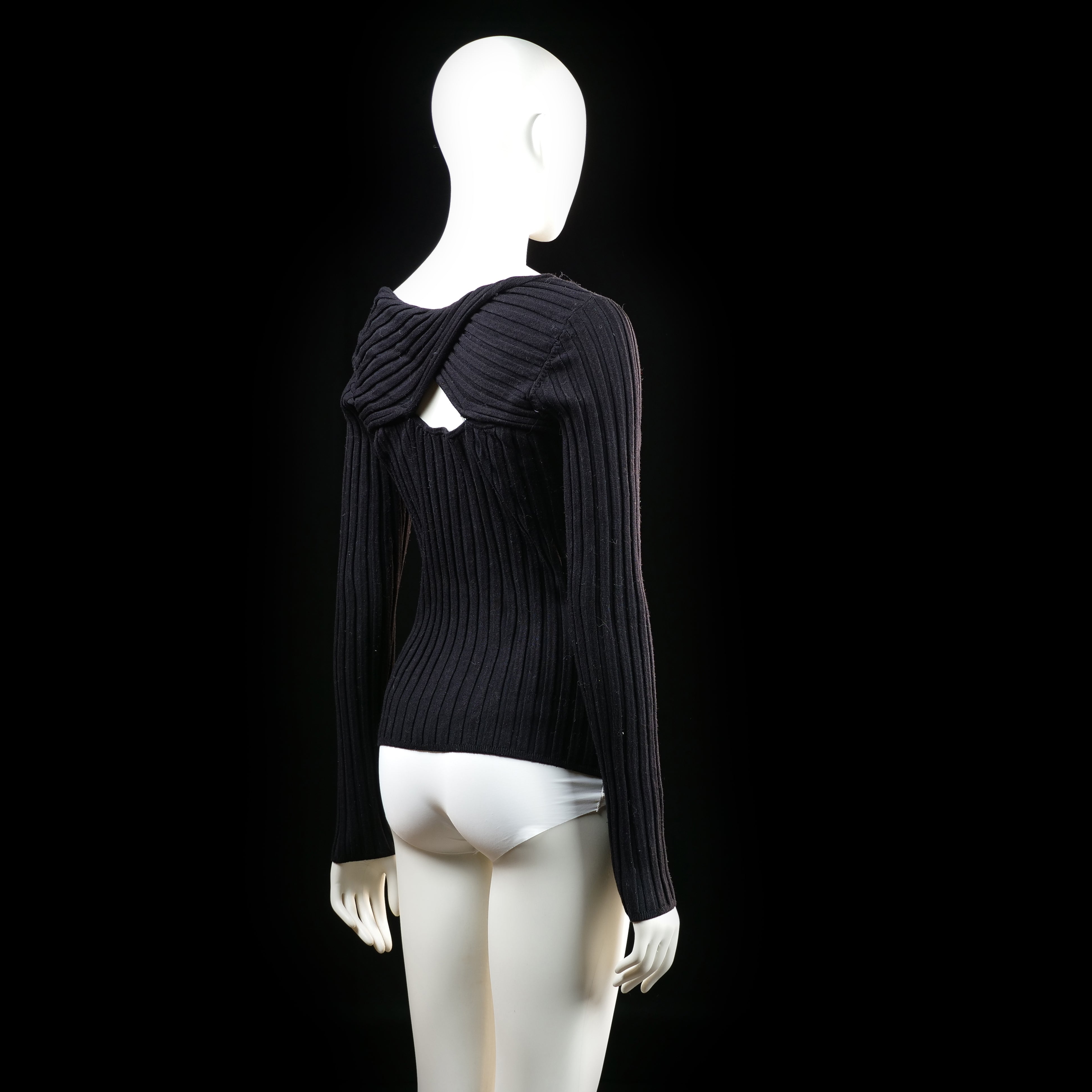 H&M - sweater - Black - (Storlek: S)