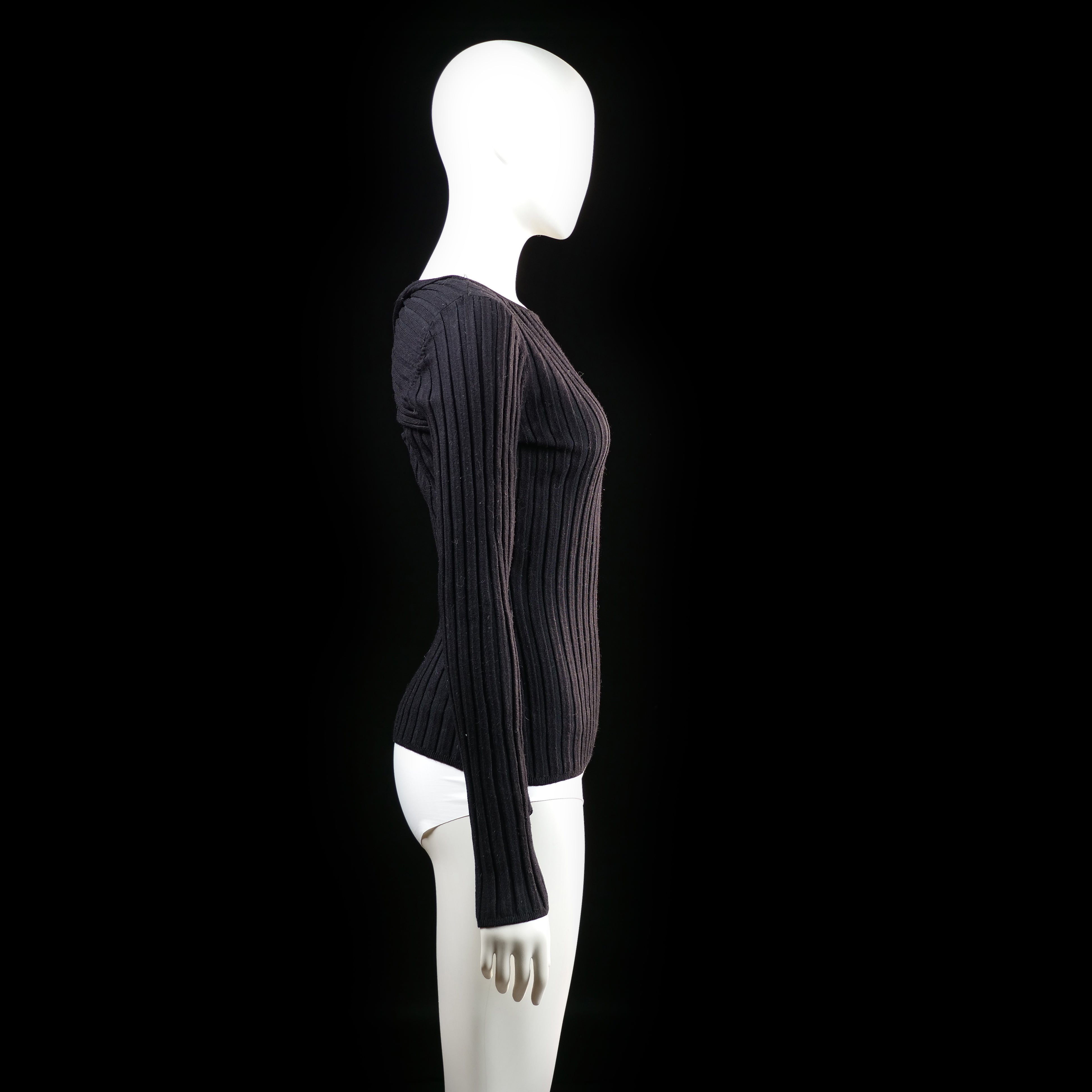 H&M - sweater - Black - (Storlek: S)