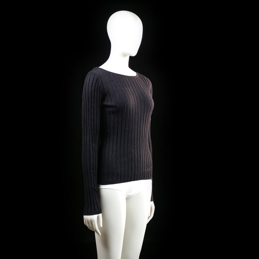 H&M - sweater - Black - (Storlek: S)