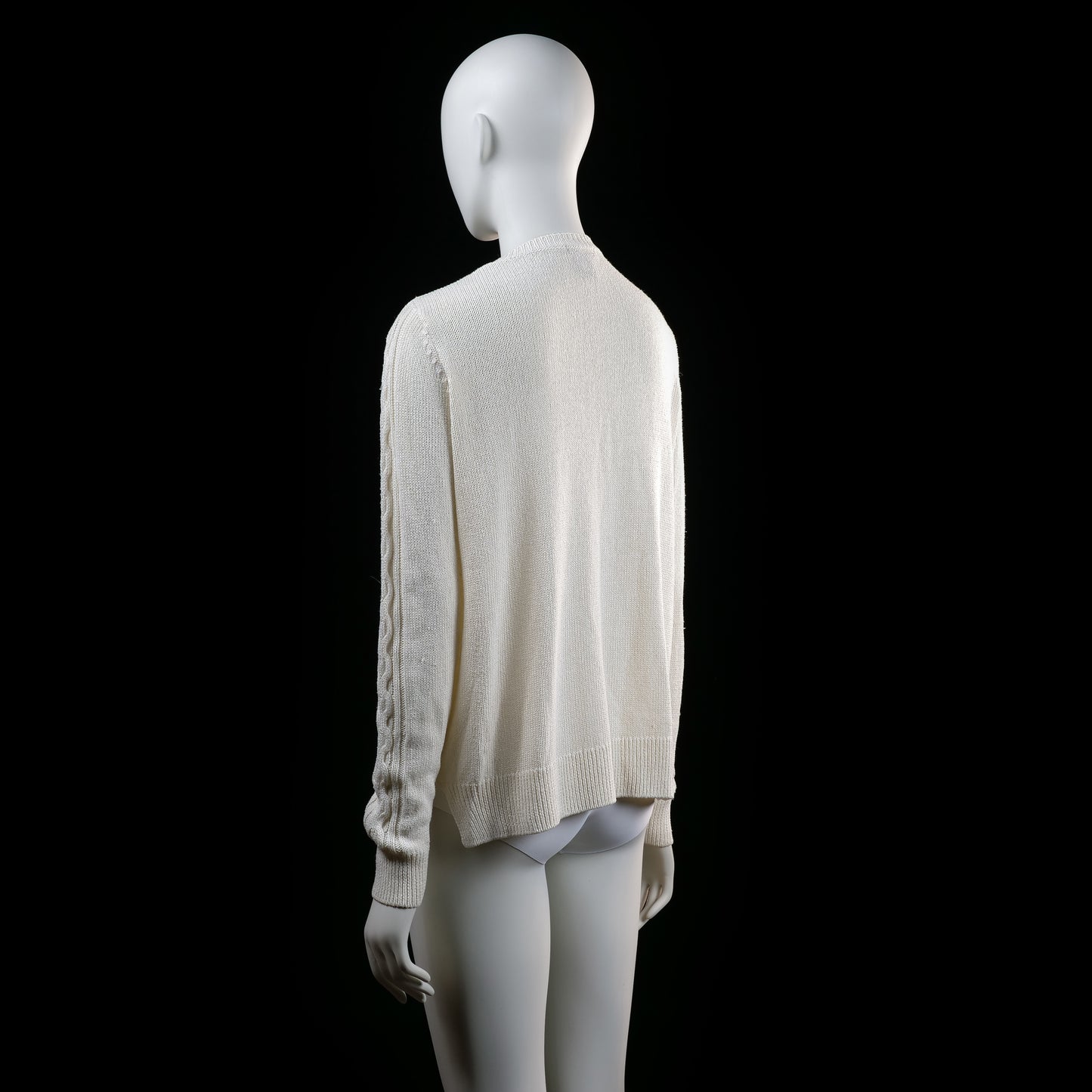 Lindex - sweater - Ivory - (Storlek: M)