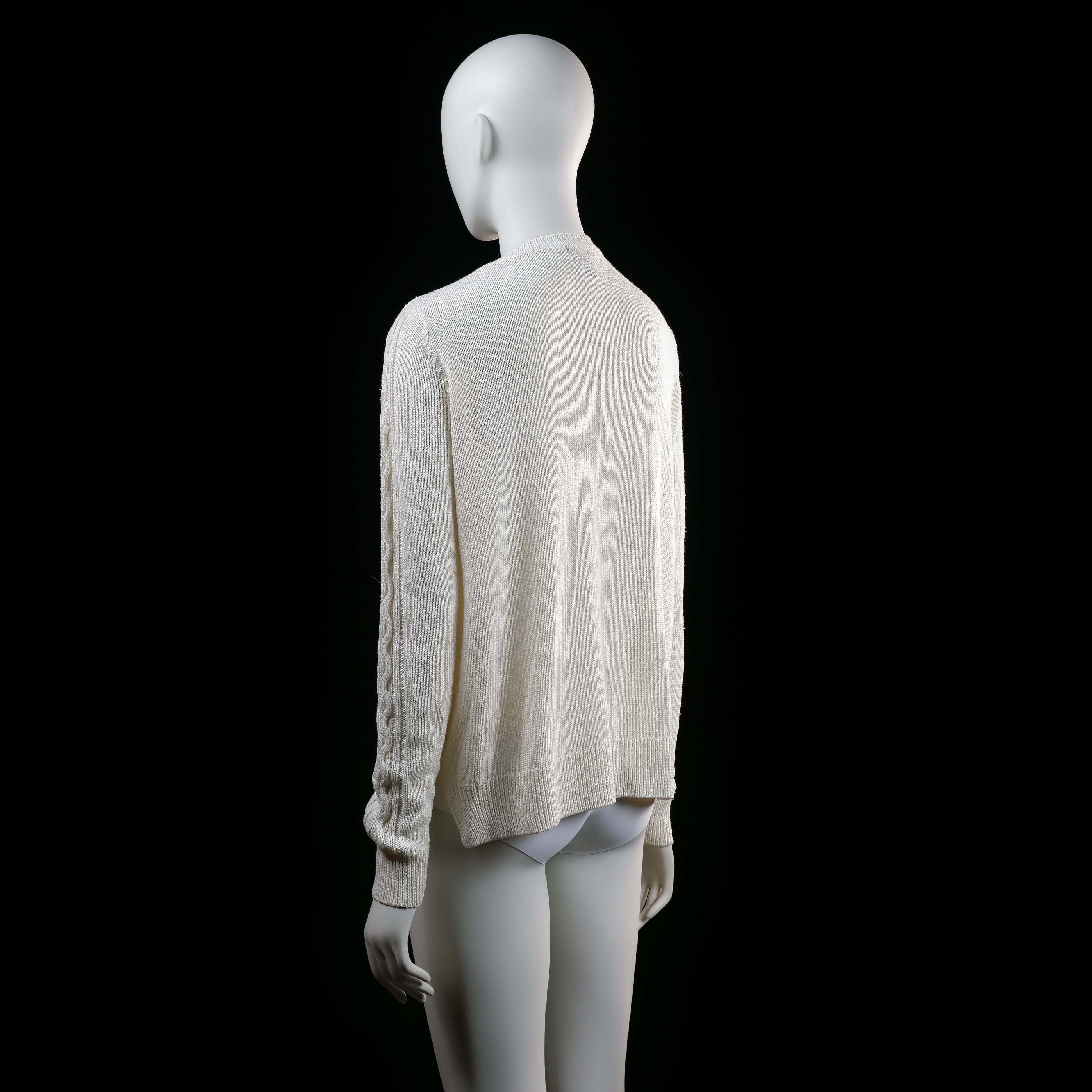 Lindex - sweater - Ivory - (Storlek: M)