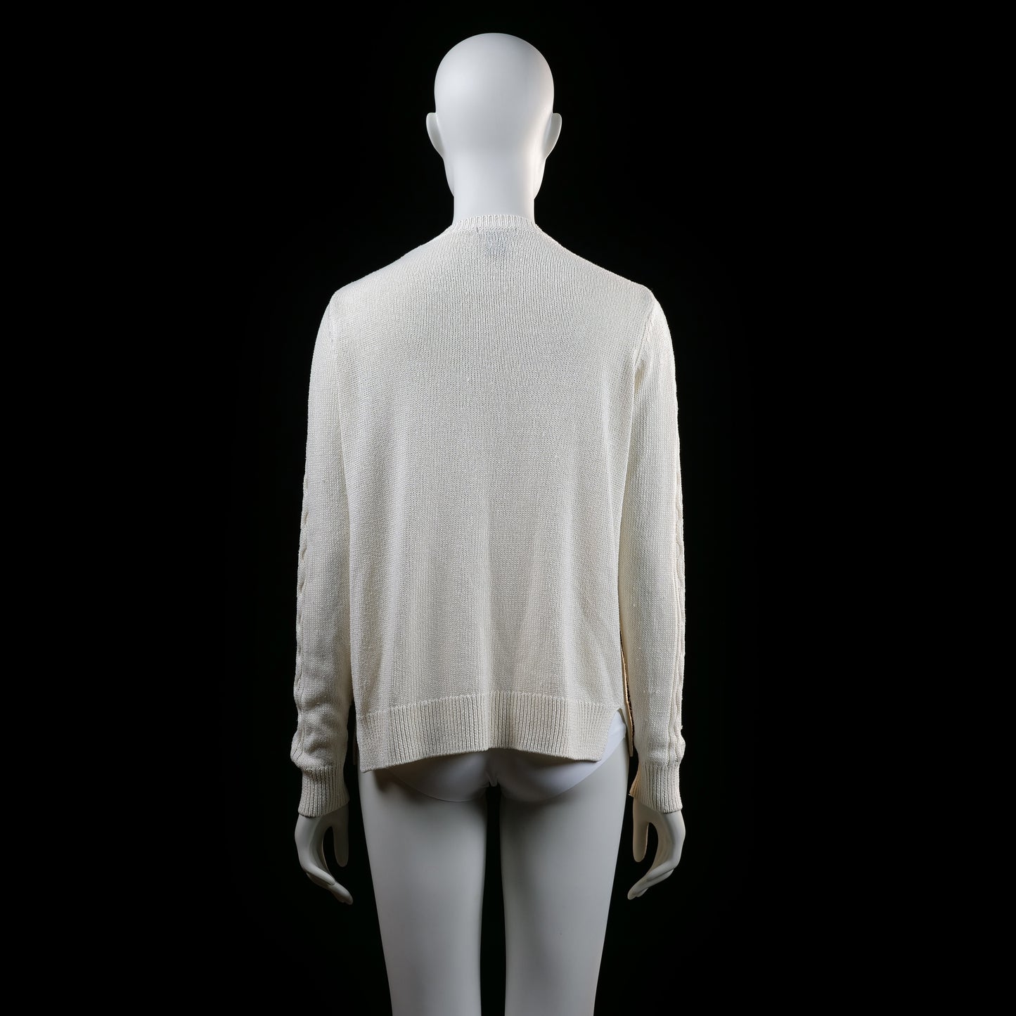 Lindex - sweater - Ivory - (Storlek: M)