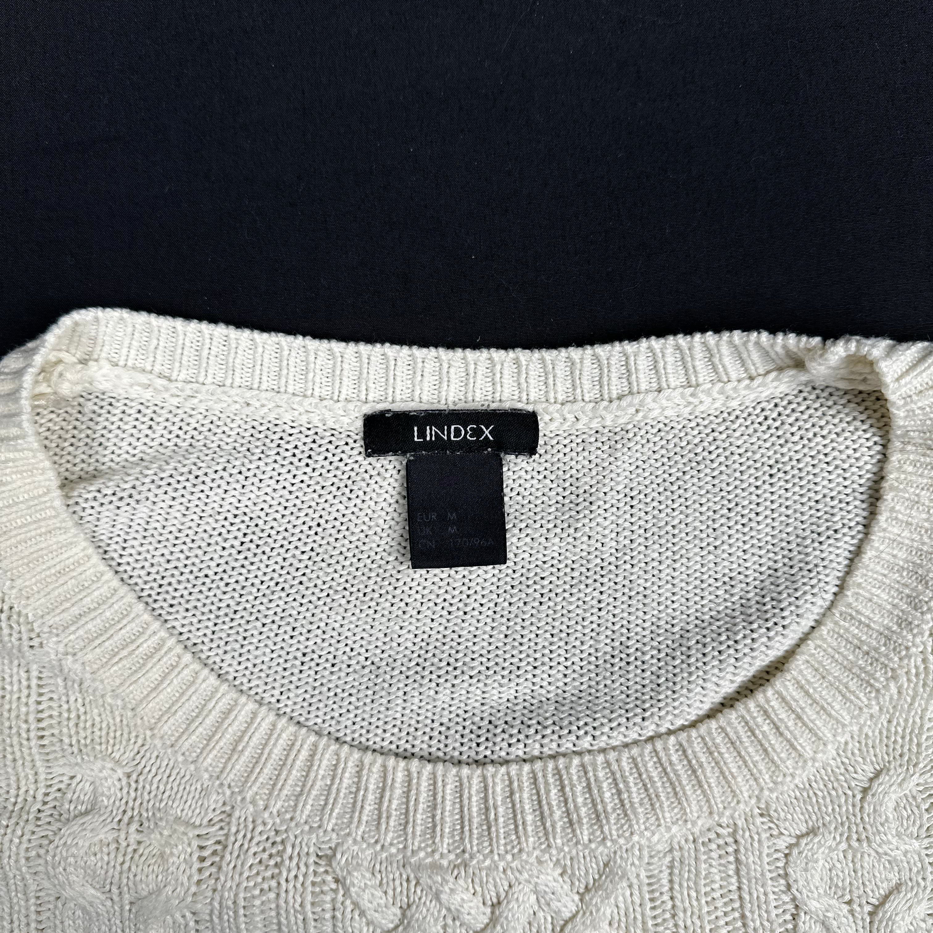 Lindex - sweater - Ivory - (Storlek: M)