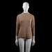 Eksept - sweater - Camel, White - (Storlek: L)